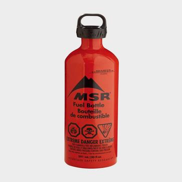 Red MSR Fuel Bottle 20oz (591ml)