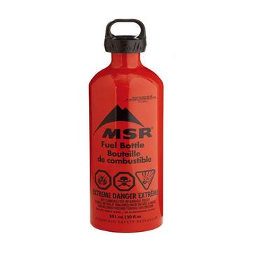 Red MSR Fuel Bottle 20oz (591ml)
