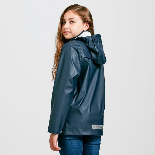 Horseware Kids Rain Jacket Navy Naylors