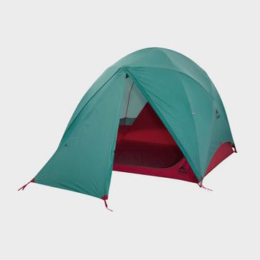 Green MSR Habitude 4 Family Camping Tent