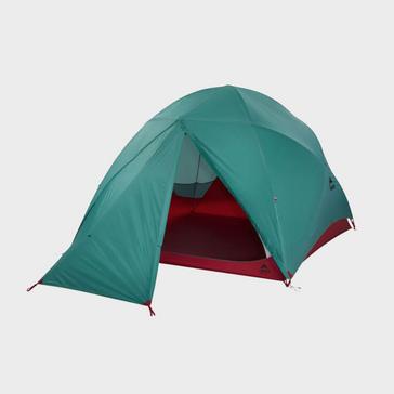 Green MSR Habitude 6 Family Camping Tent