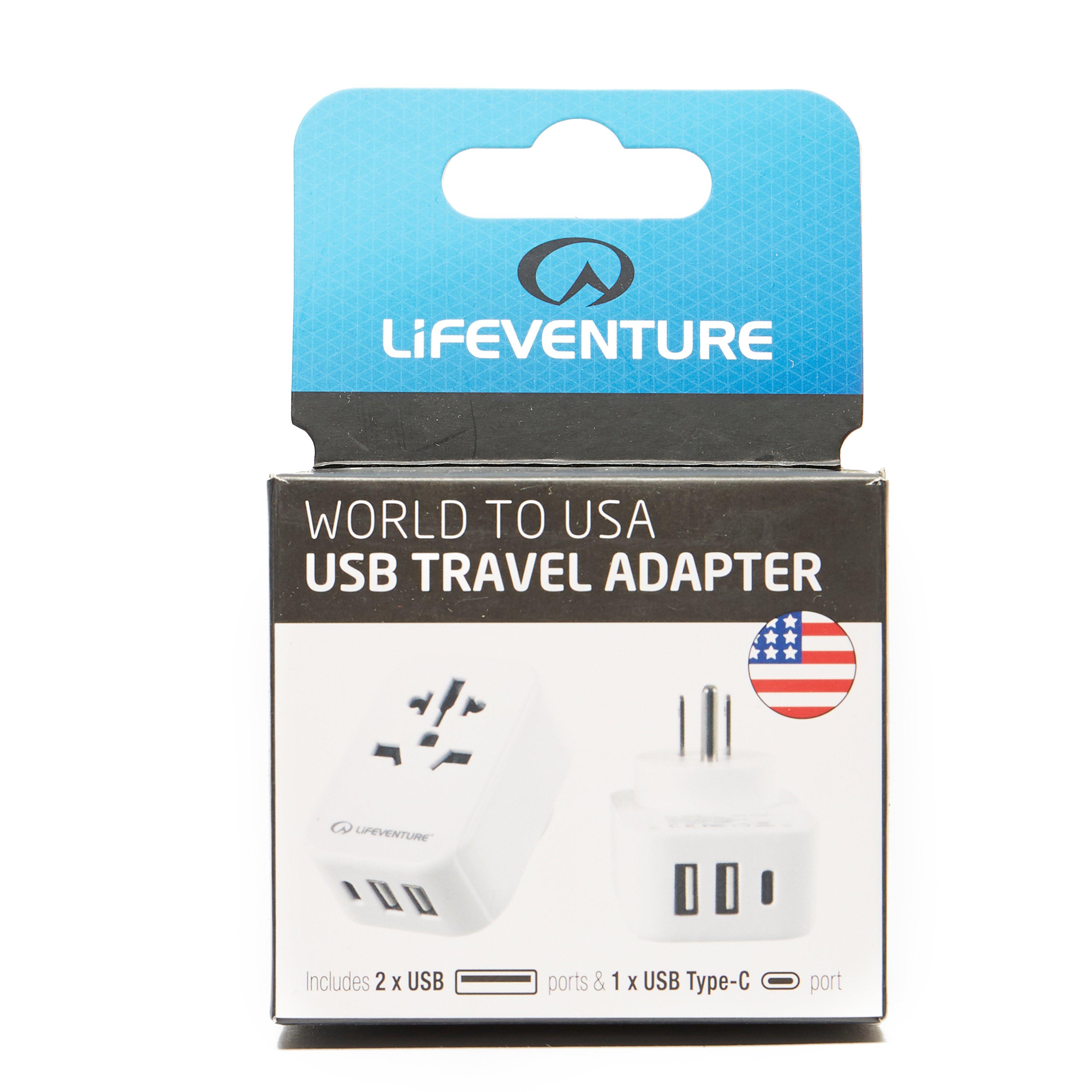 Lifeventure World to USA Adapter and USB Review