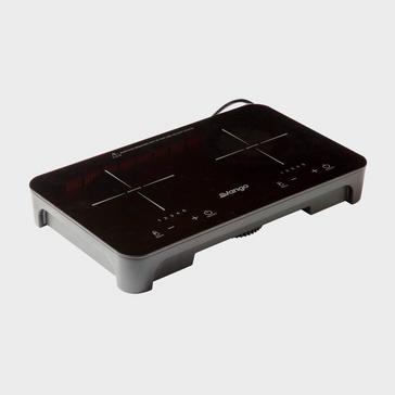 Black VANGO Sizzle Double Induction Hob