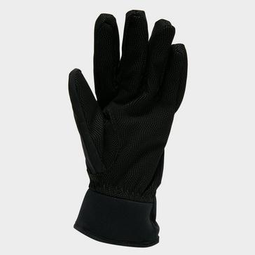 Black Sealskinz Mens Waterproof All-weather Gloves Black