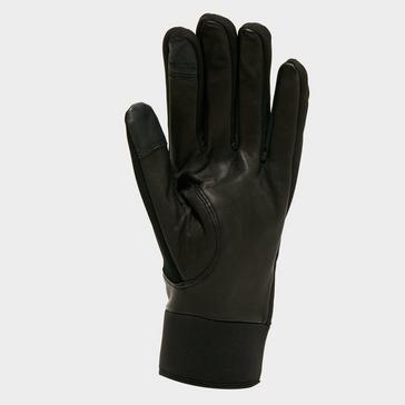 Black Sealskinz Mens Waterproof Insulated Gloves Black