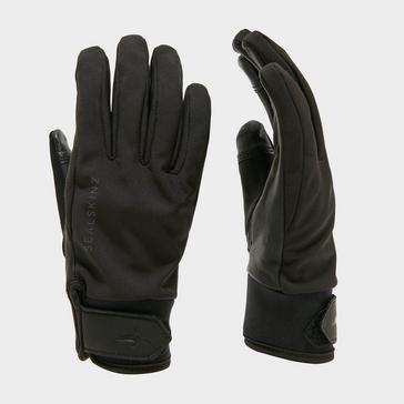 Black Sealskinz Womens Waterproof Insulated Gloves Black