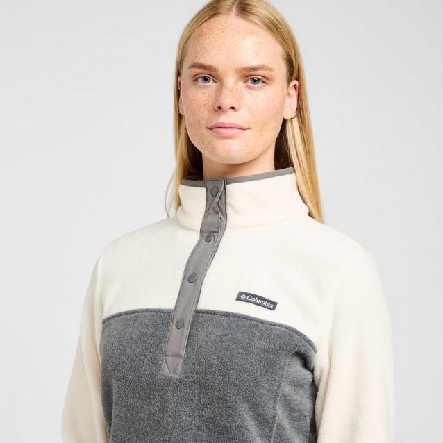 Columbia Women's Benton Springs Button-Up Pullover Fleece GO