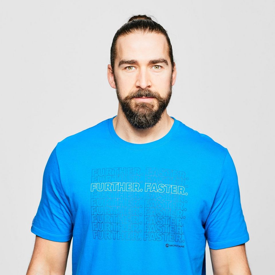 Montane Men s Further Faster T Shirt GO Outdoors