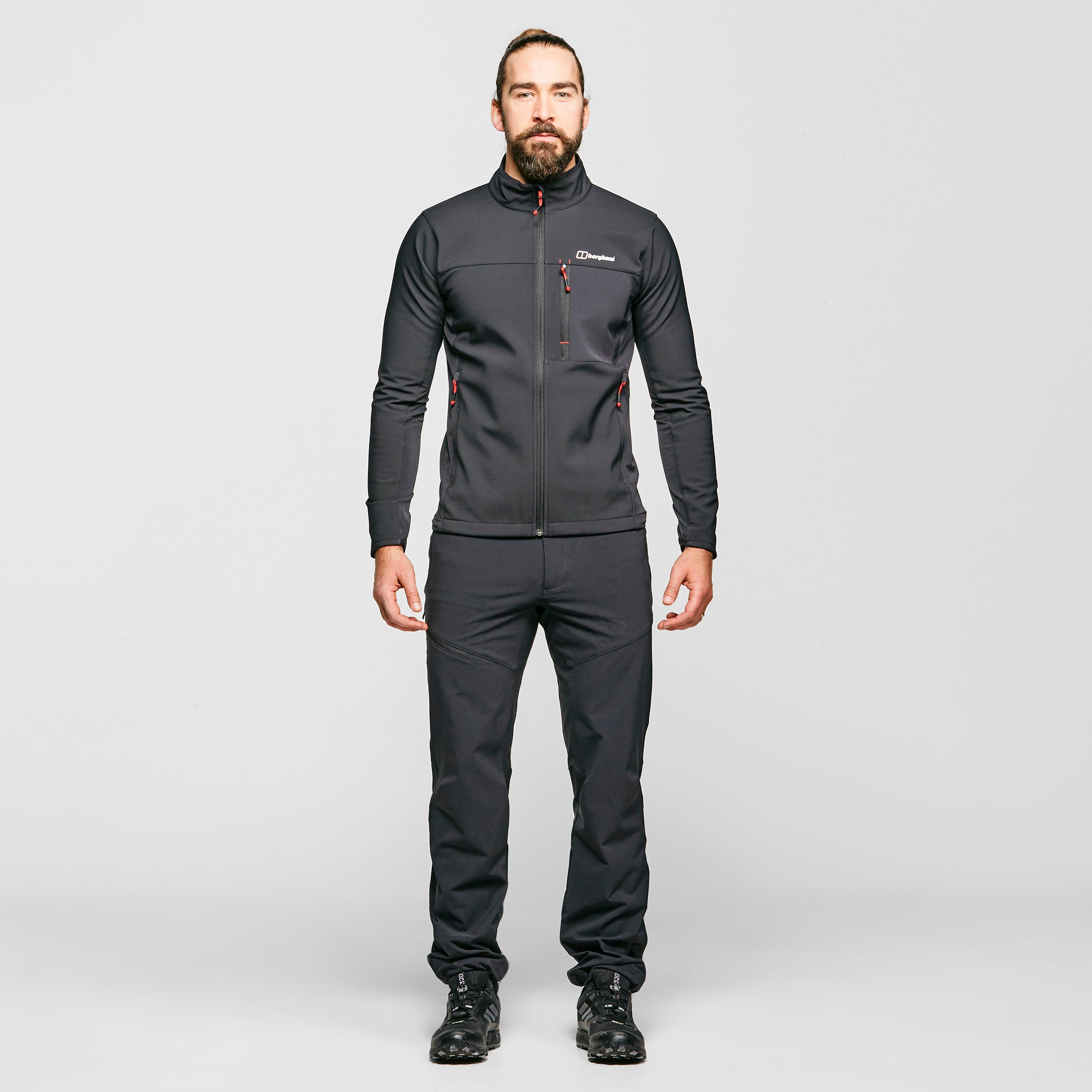 Berghaus ghlas softshell black best sale