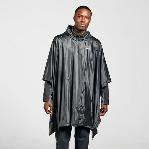 All Black FREEDOMTRAIL Men's Poncho