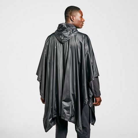 All Black FREEDOMTRAIL Men's Poncho