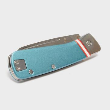 BLUE Gerber Straightlace Clip Folding Pocket Knife