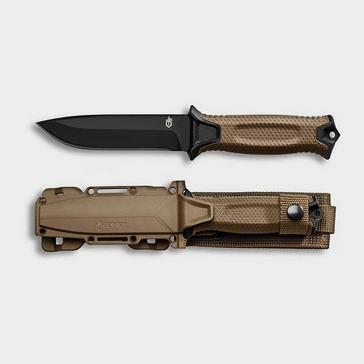 Brown Gerber Strongarm Fixed Knife