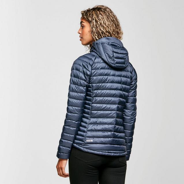 Alpine Eco Women's Microlight Alpine Down Jacket Tayberry