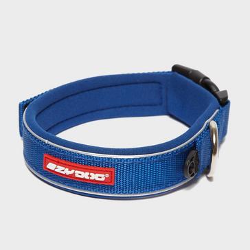 Blue Ezy-Dog Classic Neo Dog Collar Blue Medium