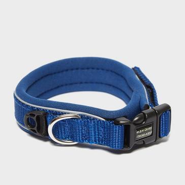 Blue EzyDog Classic Neo Dog Collar Blue Extra Small