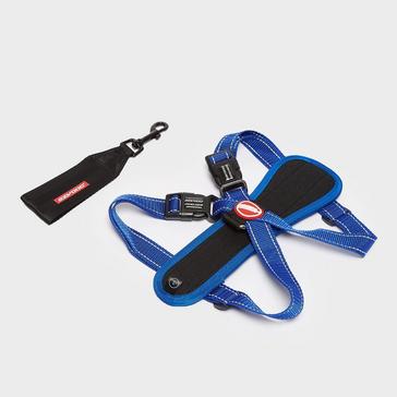 Blue EzyDog Chest Plate Dog Harness (Large)