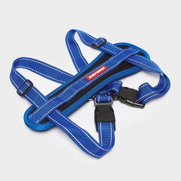 Blue EzyDog Chest Plate Dog Harness (Large)