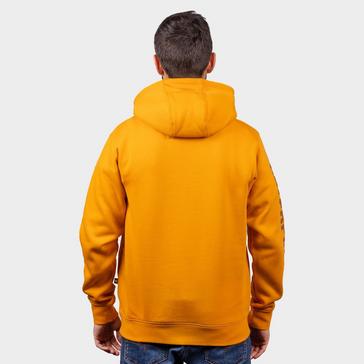 Yellow CATERPILLAR Men's Trademark Banner Hooded Sweatshirt