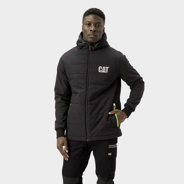Black CATERPILLAR Men's Tech Hybrid Jacket