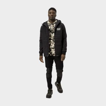 Black CATERPILLAR Men's Tech Hybrid Jacket