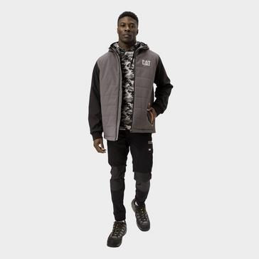 Grey CATERPILLAR Men's Tech Hybrid Jacket