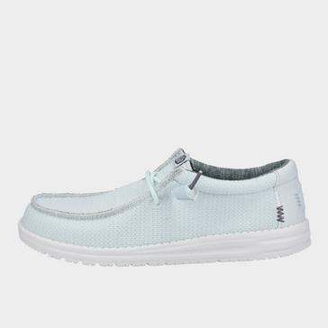 Blue HEYDUDE Men's Wally Sport Mesh shoe