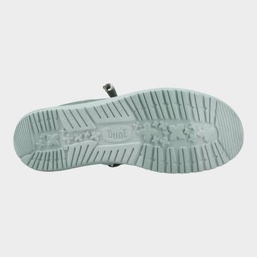Green HEYDUDE Men's Wally Canvas Shoe