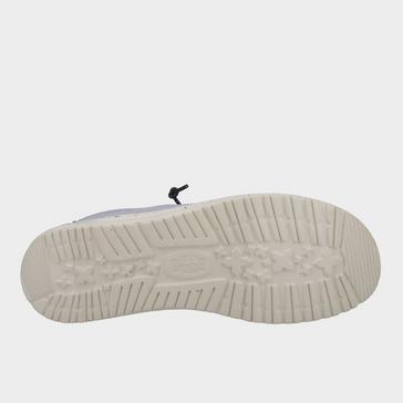 Blue HEYDUDE Men's Wally Coastline Jute Shoe