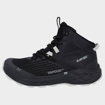 Black Hi-Tec Men's Fuse Trail Mid Waterproof Trainers