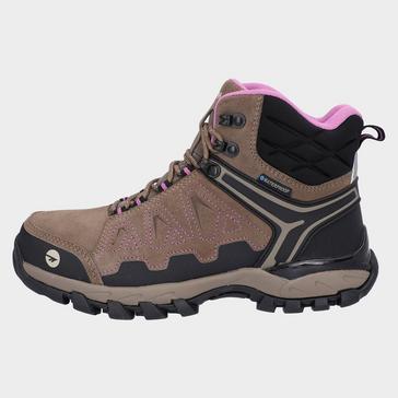 Brown Hi-Tec Women's V-Lite Explorer WP Hiking Boots