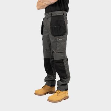 Grey CATERPILLAR Men's Nexus Holster Stretch Pocket Trouser (Long)