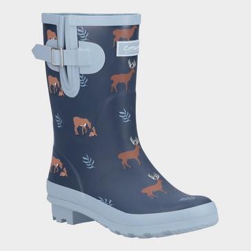 Dark Blue COTSWOLD Women's Woodland Mid Wellingtons