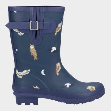 Dark Blue COTSWOLD Women's Woodland Mid Wellingtons