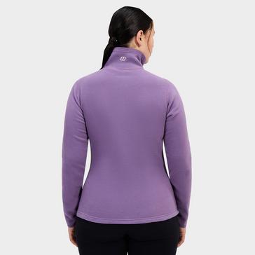 Purple Berghaus Prism Polar 1/4 Zip Fleece