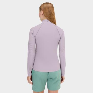 Purple Berghaus Tech 1/4 Zip Top