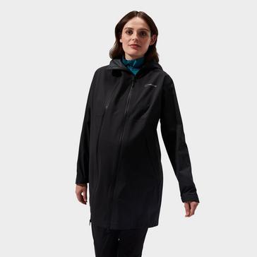 Black Berghaus Women's Annaside Maternity 2in1 Jacket