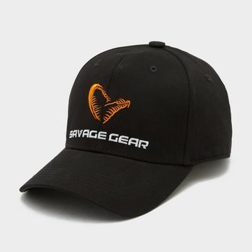 Black SavageGear Flexfit Fishing Cap