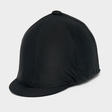 Black Shires Plain Hat Cover Black