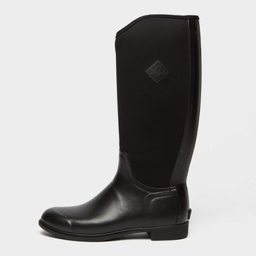 Black Muck Boot Womens Derby Tall Riding Boots Black