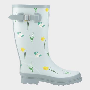 Green COTSWOLD Women's Wildflower Tall Wellingtons