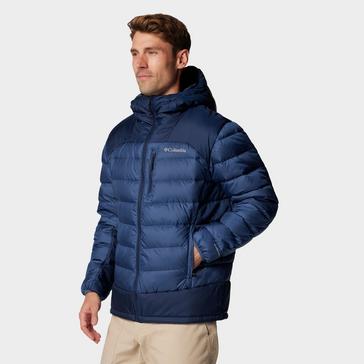 Navy Columbia Men's Autumn Park Hooded Jacket