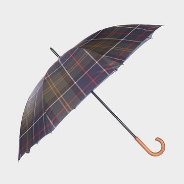 Green Barbour Tartan Walker Umbrella Classic Tartan