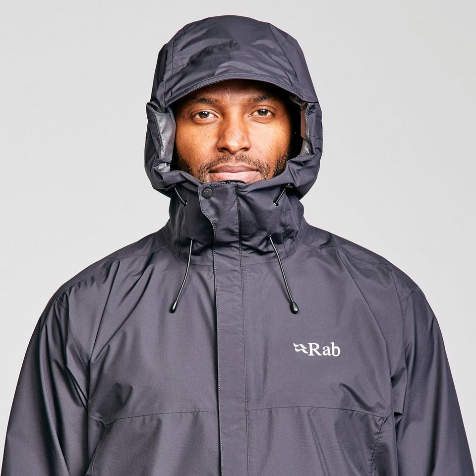 Mens waterproof rab jacket online