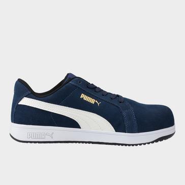 Dark Blue Puma Safety Men's Iconic Low Safety Shoes