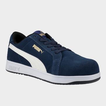 Dark Blue Puma Safety Men's Iconic Low Safety Shoes