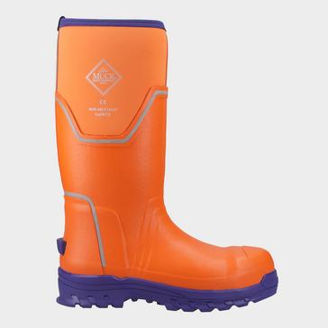 Orange Muck Boots Men's Grit S5 Safety Wellingtons
