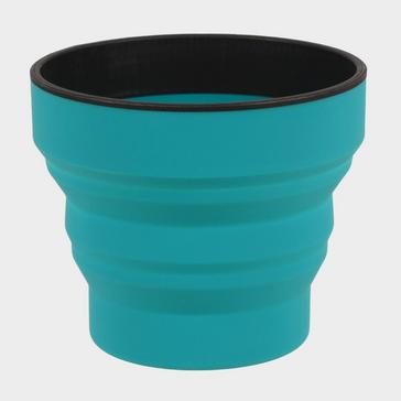 Blue LIFEVENTURE Ellipse Collapsible Cup