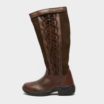 Brown Brogini Ladies Winchester Country Boots Brown
