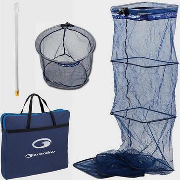 Blue Garbolino Garbolino Leader Keepnet + Netbag + Bankstick + Landing Net Combo